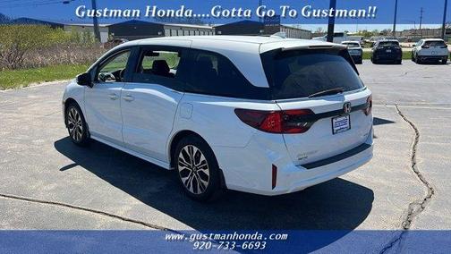 Platinum White 2025 Honda Odyssey Elite