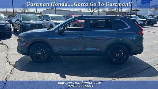 Gray 2024 Honda CR-V Hybrid Sport