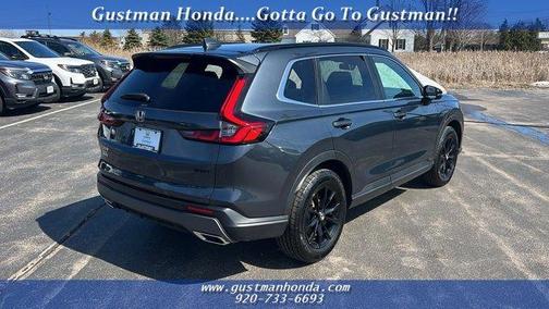 Gray 2024 Honda CR-V Hybrid Sport