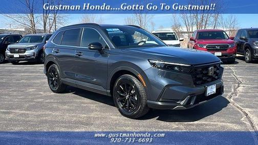 Gray 2024 Honda CR-V Hybrid Sport