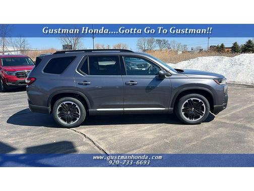 Modern Steel Metallic 2026 Honda Pilot Touring S