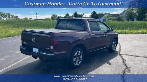 Deep Scarlet Pearl 2019 Honda Ridgeline RTL-E