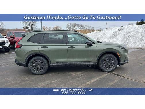 Ash Green 2026 Honda CR-V Hybrid TrailSport