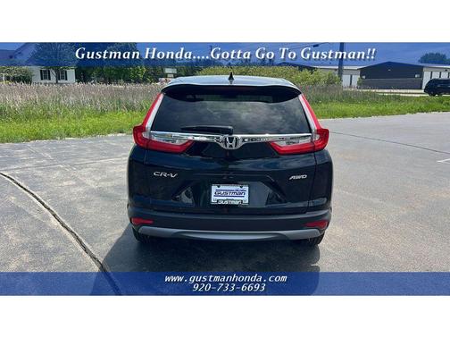 Crystal Black Pearl 2018 Honda CR-V EX