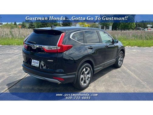 Crystal Black Pearl 2018 Honda CR-V EX