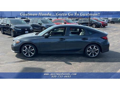 Meteorite Gray 2026 Honda Civic Hybrid Sport Touring