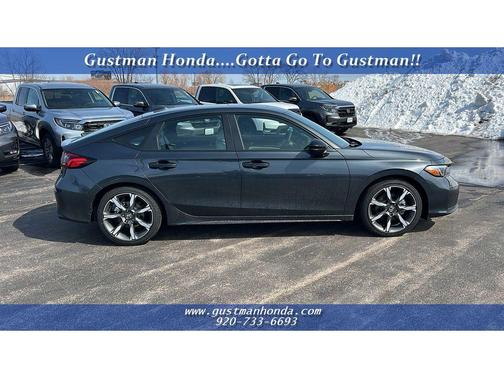 Meteorite Gray 2026 Honda Civic Hybrid Sport Touring