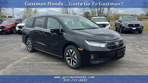 Crystal Black Pearl 2026 Honda Odyssey EX-L Passenger Van