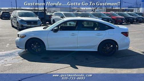 Platinum White Pearl 2026 Honda Civic Sport