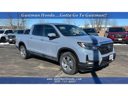 Sonic Gray Pearl 2026 Honda Ridgeline RTL Truck