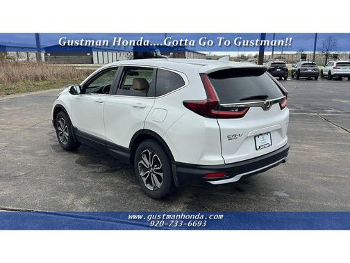 Platinum White Pearl 2020 Honda CR-V EX-L