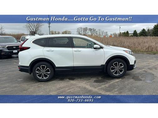 Platinum White Pearl 2020 Honda CR-V EX-L