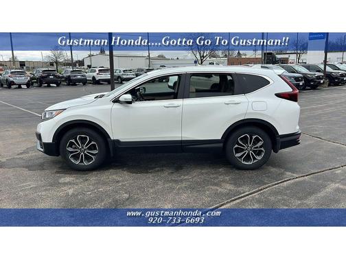 Platinum White Pearl 2020 Honda CR-V EX-L