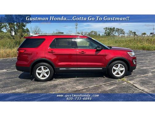 Ruby Red Metallic Tinted Clearcoat 2016 Ford Explorer XLT