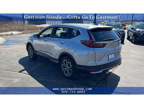 Lunar Silver Metallic 2021 Honda CR-V EX