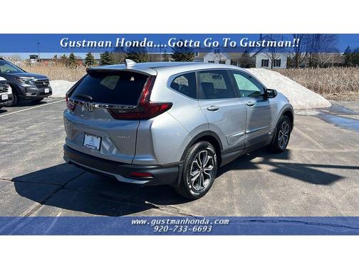 Lunar Silver Metallic 2021 Honda CR-V EX