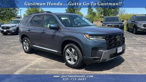 Smoke Blue 2026 Honda Pilot EX-L