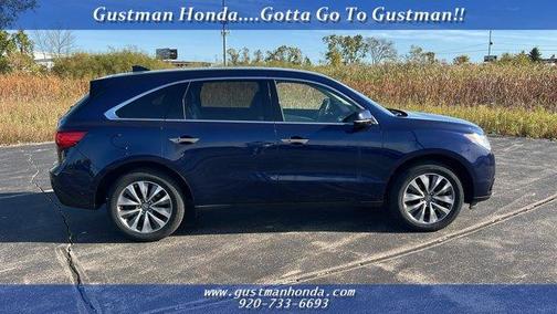 Fathom Blue Pearl 2015 Acura MDX 3.5L Technology Package