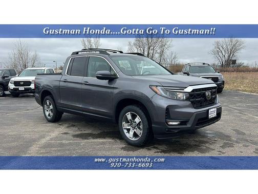 Modern Steel Metallic 2026 Honda Ridgeline RTL