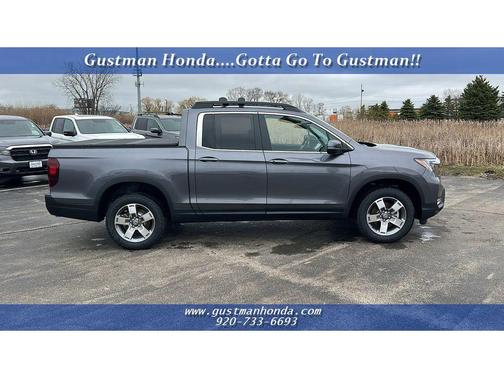 Modern Steel Metallic 2026 Honda Ridgeline RTL