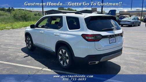 Platinum White 2026 Honda Pilot Touring