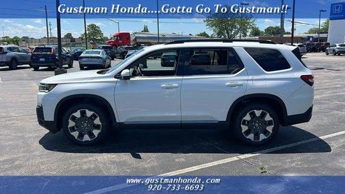 Platinum White 2026 Honda Pilot Touring