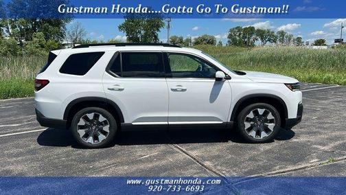 Platinum White 2026 Honda Pilot Touring