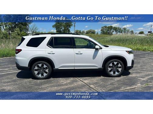 Platinum White 2026 Honda Pilot Touring