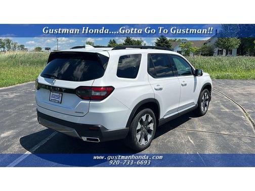 Platinum White 2026 Honda Pilot Touring