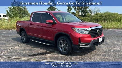 Red 2023 Honda Ridgeline RTL