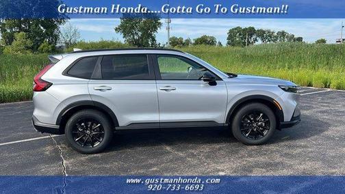 Solar Silver Metallic 2026 Honda CR-V Hybrid Sport-L