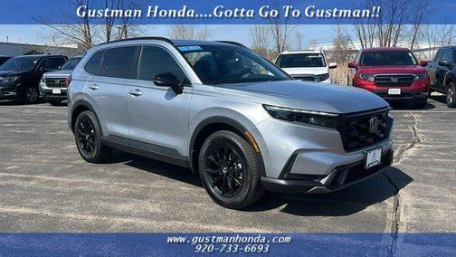 Lunar Silver Metallic 2023 Honda CR-V Hybrid Sport