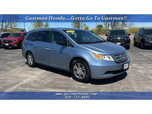 Celestial Blue Metallic 2011 Honda Odyssey EX-L