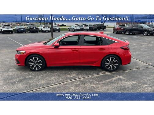 Rallye Red 2024 Honda Civic EX-L