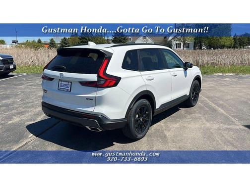 Platinum White Pearl 2026 Honda CR-V Hybrid Sport-L