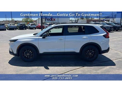 Platinum White Pearl 2026 Honda CR-V Hybrid Sport-L