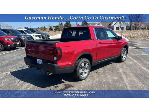 Radiant Red 2026 Honda Ridgeline RTL