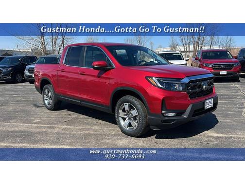 Radiant Red 2026 Honda Ridgeline RTL