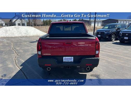 Radiant Red 2026 Honda Ridgeline RTL