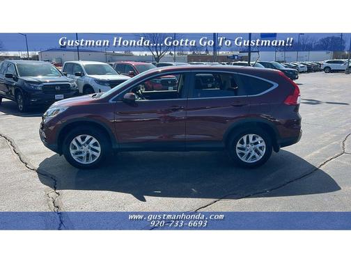 Red 2015 Honda CR-V EX