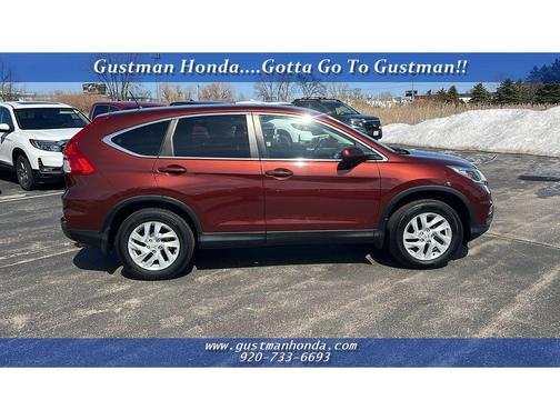 Red 2015 Honda CR-V EX