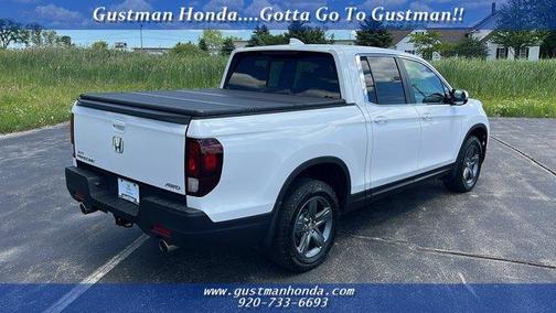 Platinum White Pearl 2023 Honda Ridgeline RTL