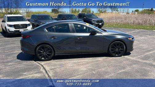 Machine Gray Metallic 2024 Mazda Mazda3 FWD w/Select Package