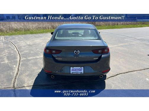 Machine Gray Metallic 2024 Mazda Mazda3 FWD w/Select Package
