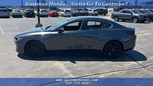 Machine Gray Metallic 2024 Mazda Mazda3 FWD w/Select Package