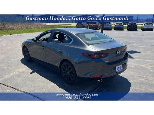 Machine Gray Metallic 2024 Mazda Mazda3 FWD w/Select Package