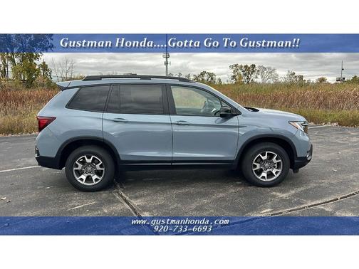 Sonic Gray Pearl 2022 Honda Passport TrailSport