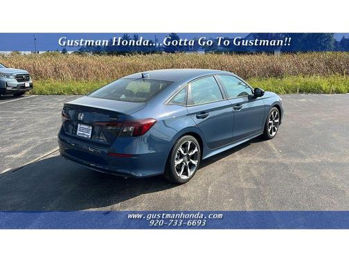 Blue Lagoon 2026 Honda Civic Hybrid TOURING