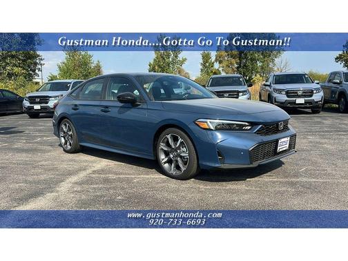Blue Lagoon 2026 Honda Civic Hybrid TOURING