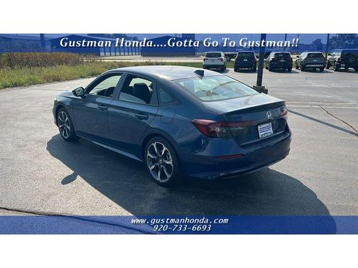 Blue Lagoon 2026 Honda Civic Hybrid TOURING